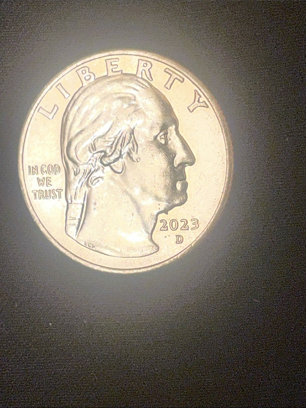 US Coin Quarter 2023 D - Silver Tone Edith 2